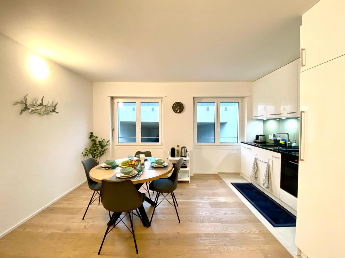 Glad Spot - Liestal - 10 Min From Basel - Central, Design & Netflix Apartment Exterior foto